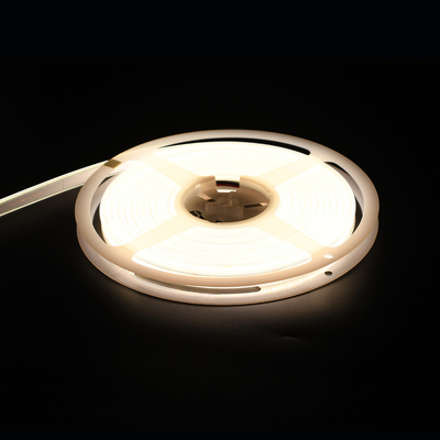 COB DC24V Flexible luz de banda LED 480leds / m de bobina a bobina temperatura de color blanco IP20 con garantía de 3 años