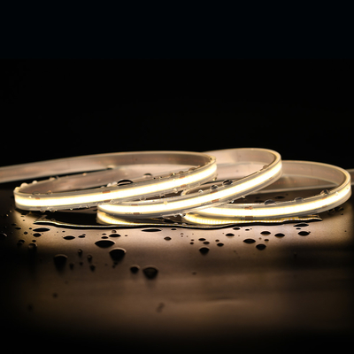 8 mm de ancho de PCB Flexible COB LED Light Strips con 480 LEDs y certificación CE RoHS UL