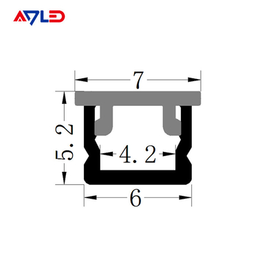 1m 2m 3m ADP-0606 Perfiles de aluminio para bandas de iluminación LED