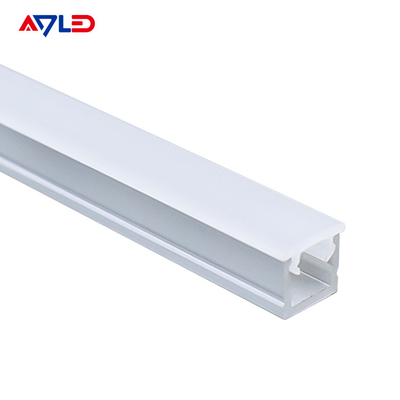 0606 Perfil de aluminio LED Perfil de tira LED Canal de extrusión del difusor de luz para tira LED