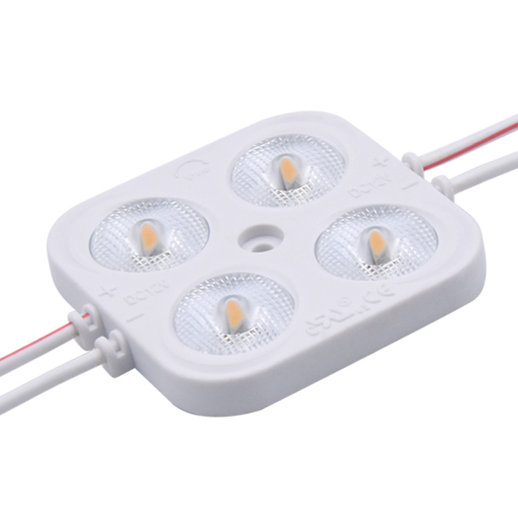 inyección con módulo de luz LED de lente para señales de letras DC24V 4 led 2W IP67 Ready to Ship