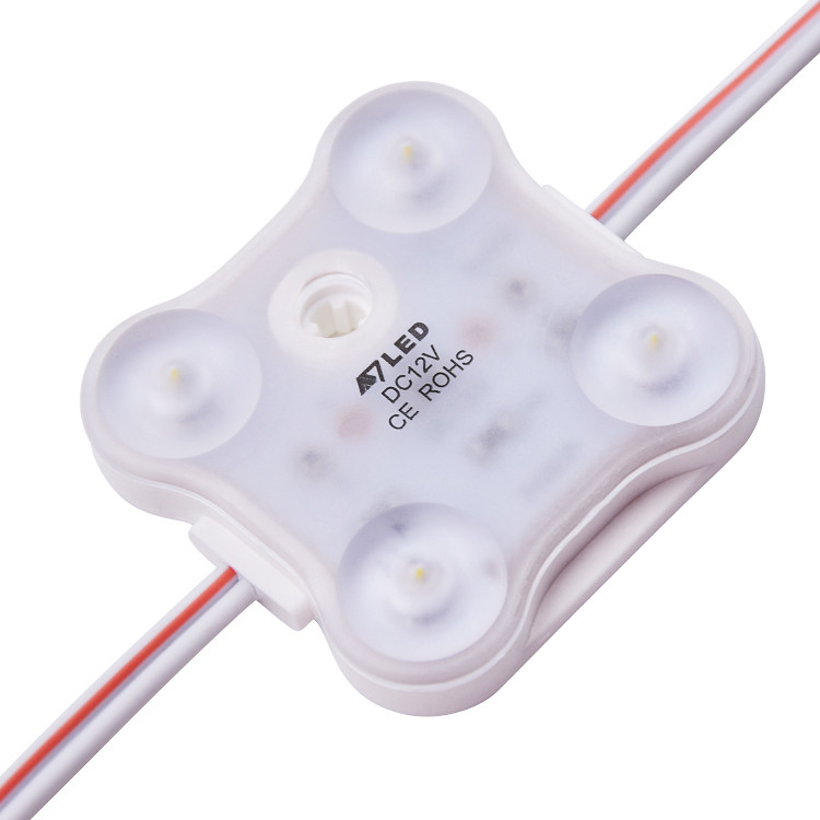 3000/4000/6500K DC12V 1.8W 4 módulos de LED Lo mejor para cajas de profundidad de 80-200mm