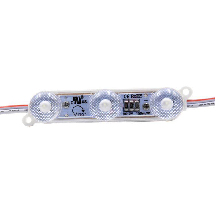 1.08W Alta eficiencia alimentada por SMD2835 3 LEDs Modulo para señales de caja