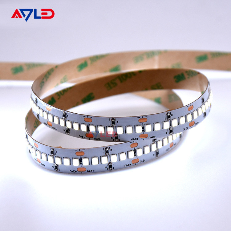 alta luminosidad SMD 2835 banda led 240 Leds/M Led Strip Alta luminosidad para iluminación de decoración de interiores