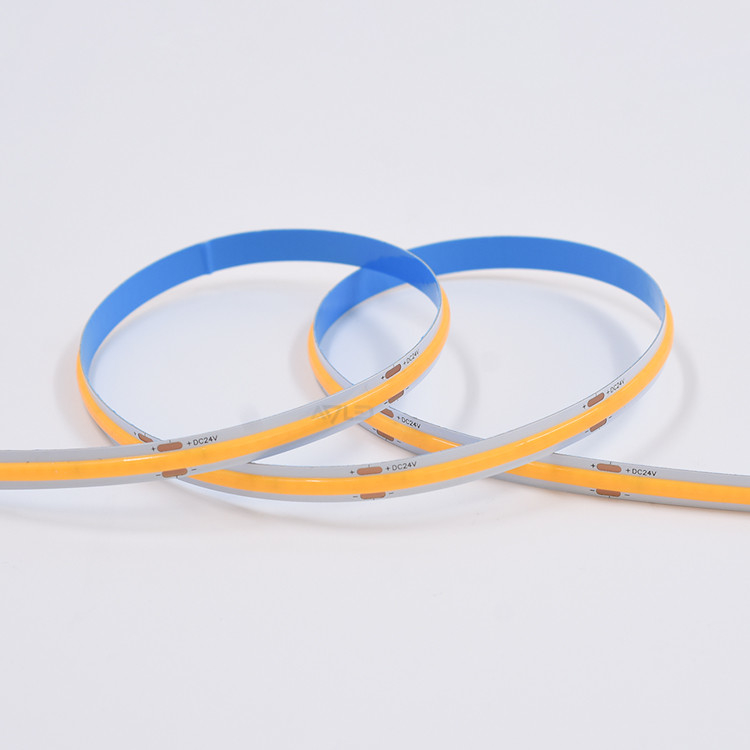 Luz de banda LED COB flexible con 320 LEDs en 3000K 4000K o 6500K CE y certificada por RoHS 24V o 12V