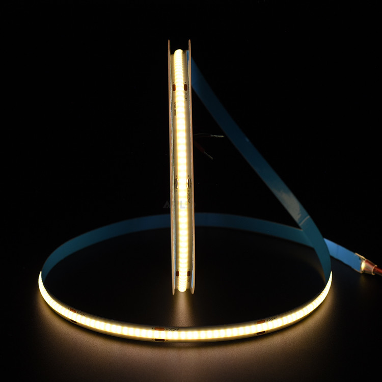 COB Iluminación lineal LED banda 320 LEDs/m Ideal para oficinas y iluminación industrial 12V/24V