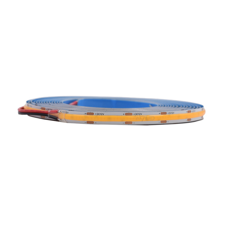DC12V 24V de bobina a bobina COB luz de banda LED 480 LED/m de alta densidad cinta flexible 3000/4000/6500K