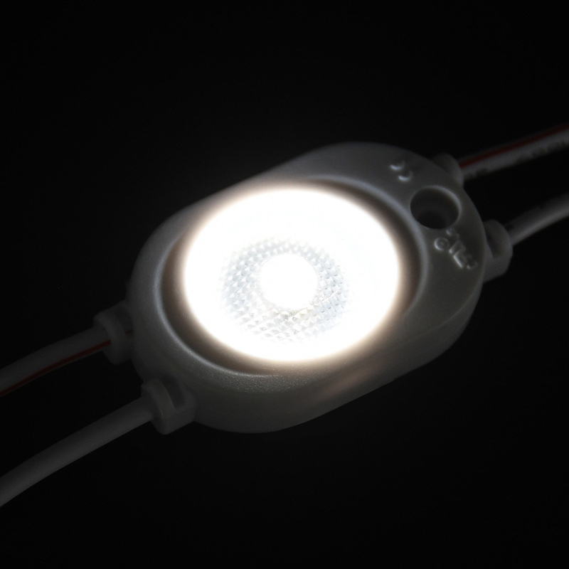 5 años de vida al aire libre / interior resistente al agua DC12V 1W 1 Chip Color Blanco 2835 SMD módulo LED