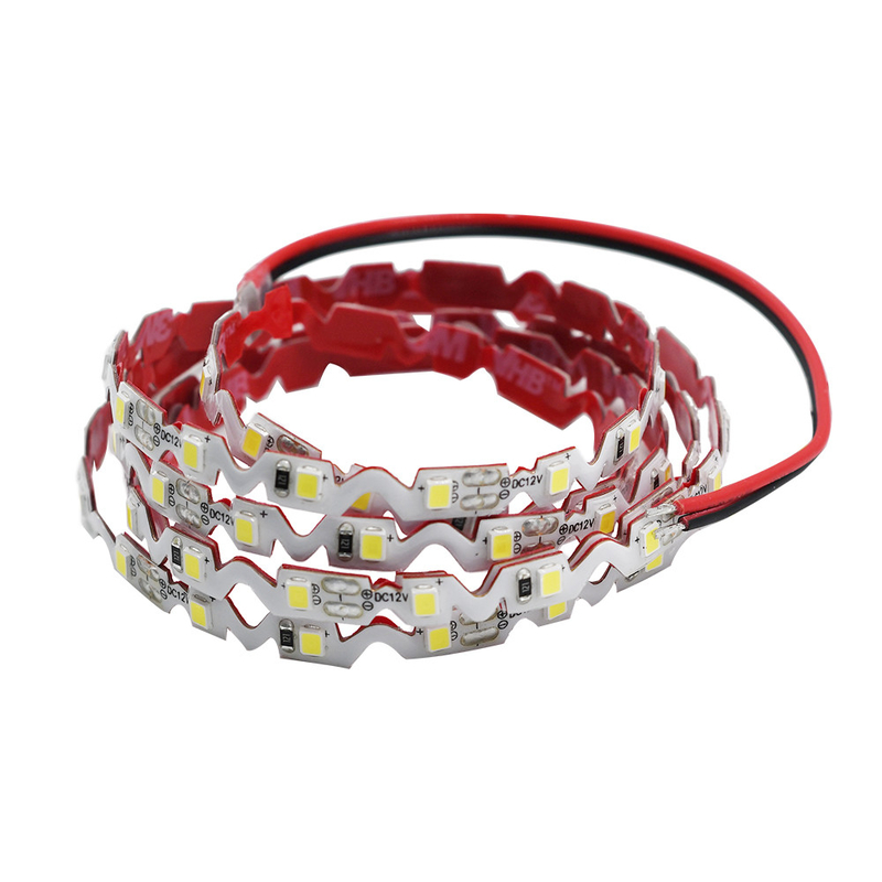 Bandas de luz LED flexibles tipo s 6mm 12v 24v 72 leds/m para letras de mini canal led