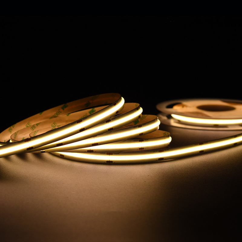 Adled Factory Cob Led Strip Ra90 528led/m 24V 14w/m Rohs Ce UL Certificación aprobada