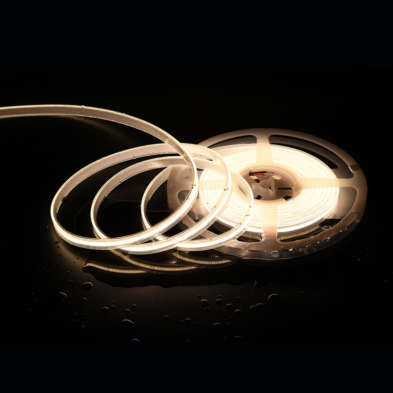 COB DC24V Flexible luz de banda LED 480leds / m de bobina a bobina temperatura de color blanco IP20 con garantía de 3 años
