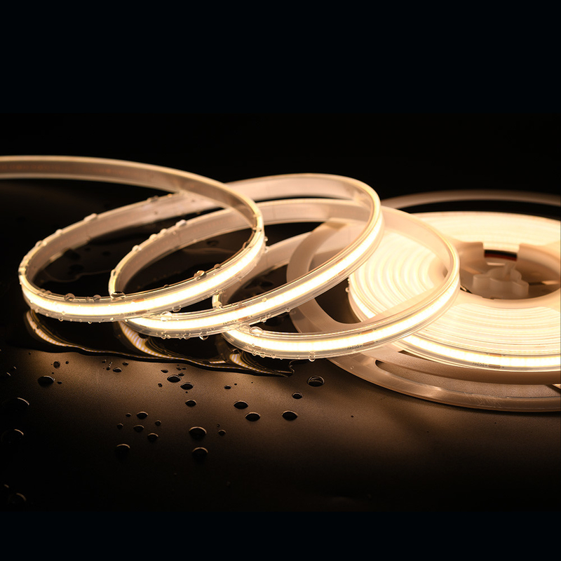 1000LM Brillo COB LED de banda RGB RGBW 3000K 4000K 6000K Opciones 480 LEDs / m CRI 90-95 5m Rolls