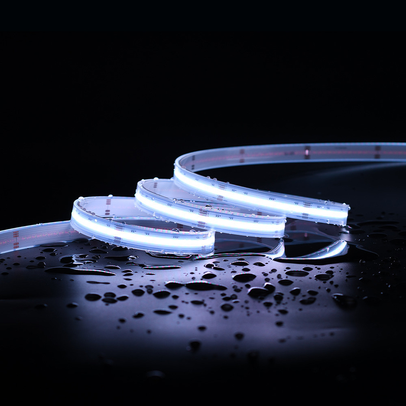 luces de banda de led comercial profesional de fábrica de color completo RGBW luces de banda inteligente ip20 ip65 COB LED Strips