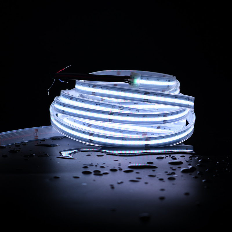 Nuevo proyecto de instalación RGBW color Led Strip luz Cob Magic Digital Direccionable COB Led Strip