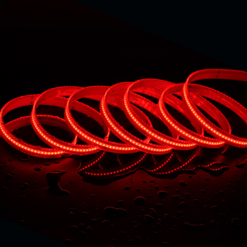 Frío Blanco Super Brillante RGB Flexible Proveedores 896 12v 24v Cob Led Strip Light
